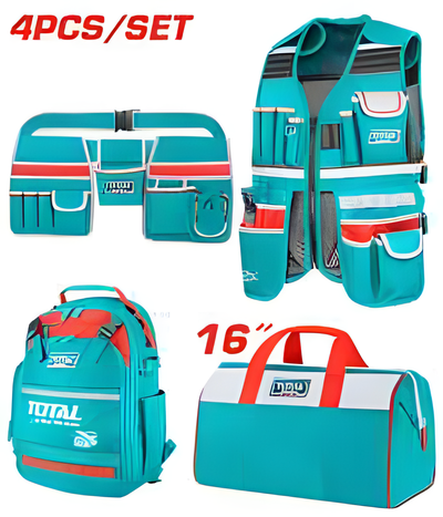 TOTAL COFFRET 4 SACS À OUTILS AU MAROC [TOS230912]