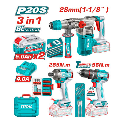 TOTAL KIT COMBO SANS FIL AU MAROC [TOSLI250693]