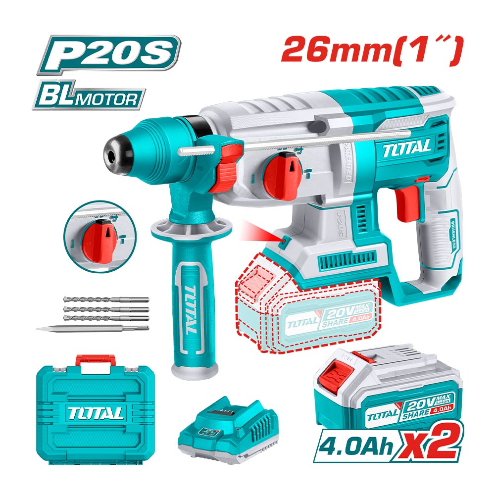 TRHLI202287 - Marteau perforateur sans fil - TOTAL MAROC