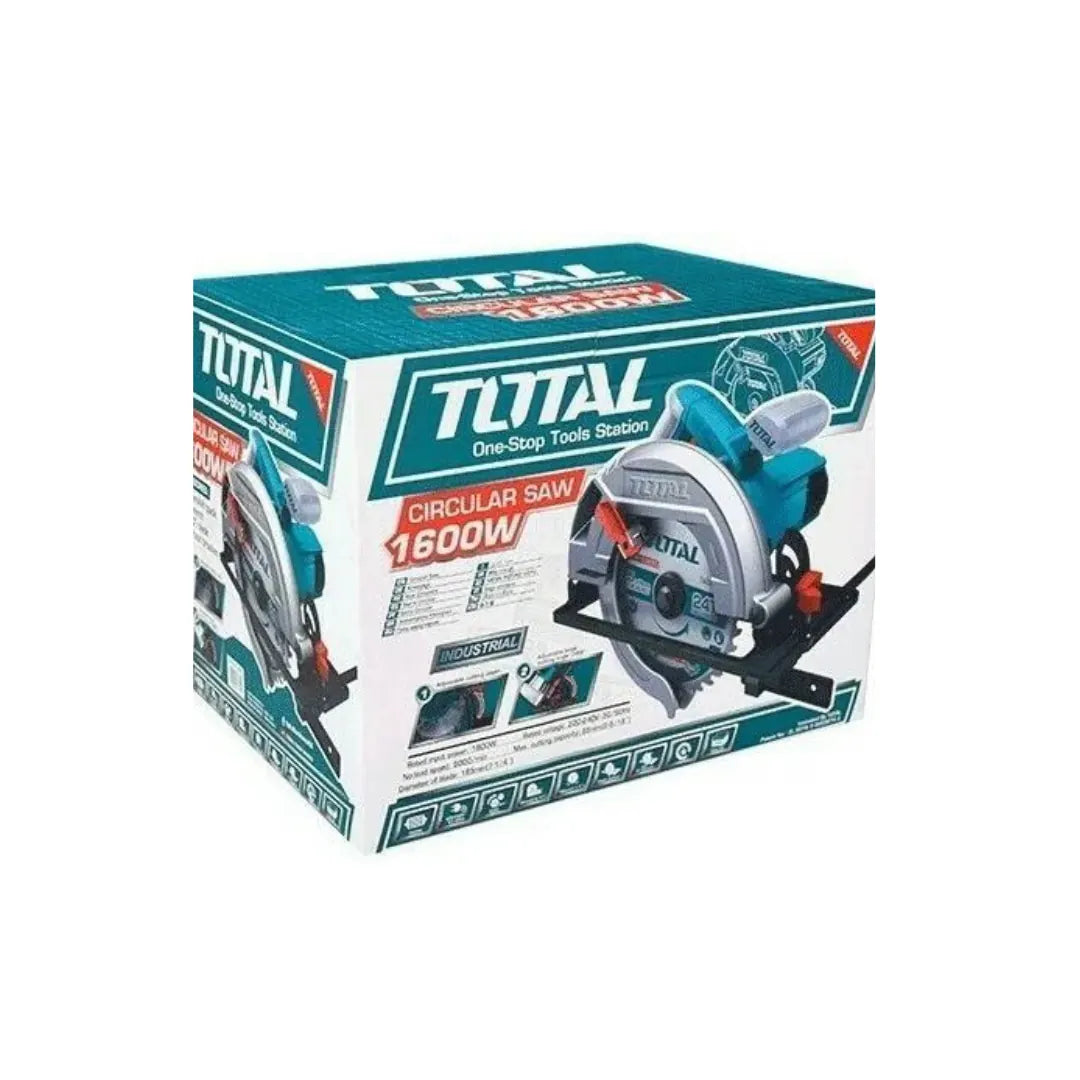 Scie circulaire -185mm TOTAL | 1600W | TS1161856