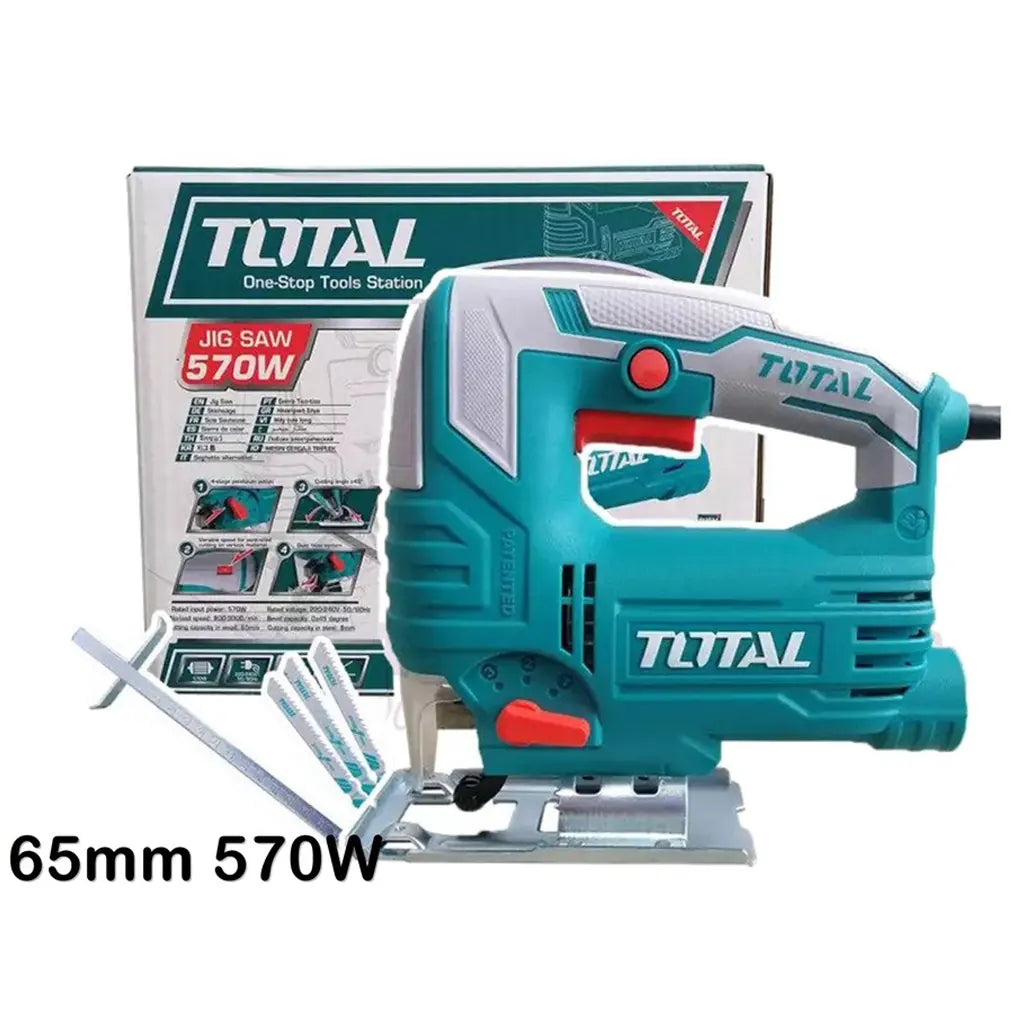 Scie sauteuse 65mm TOTAL | 570W | TS206656
