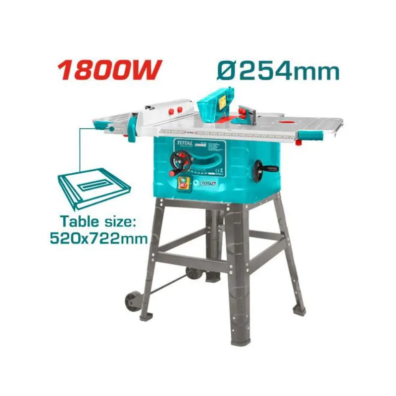Scie à table TOTAL | 1800W | TS51825428