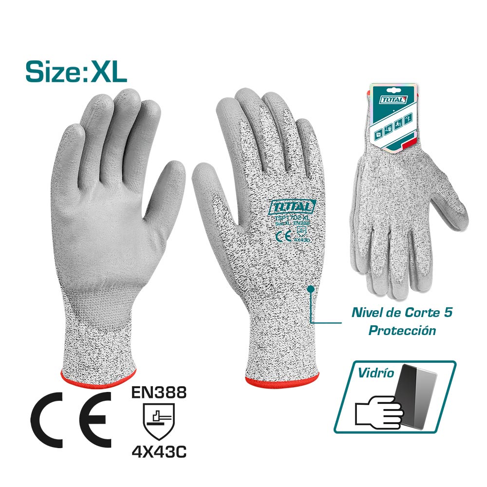 TSP1702-XL - Gants anti-coupure - TOTAL MAROC