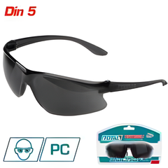 Lunettes de soudage teintées TOTAL teinte 10 | TSP307