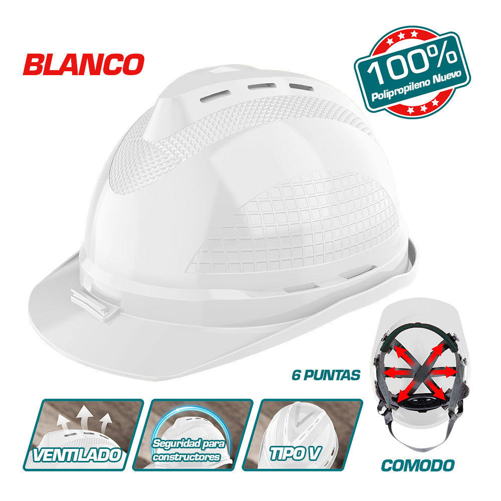 TSP8602 - Casque de sécurité - TOTAL MAROC
