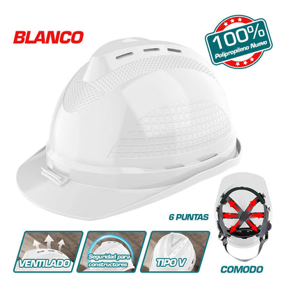 TSP8602 - Casque de sécurité - TOTAL MAROC