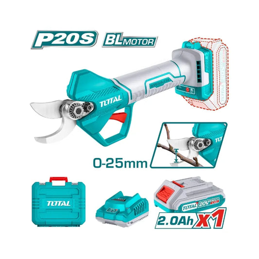 Cisaille droite à jauge lithium-ion TOTAL | 20V | TSSLI203083