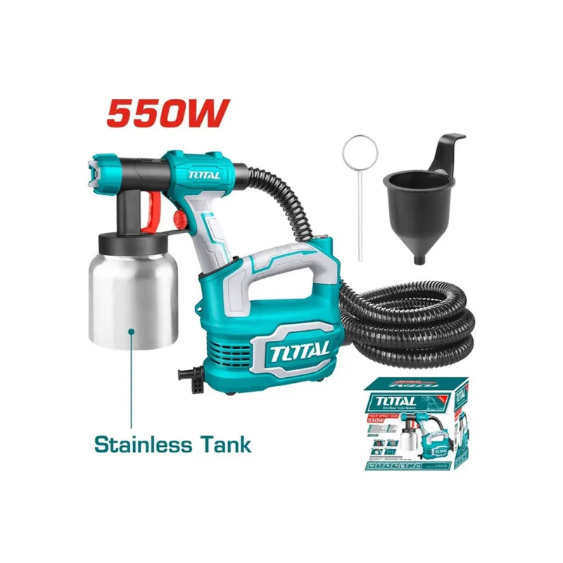 Pistolet à base de sol en INOX TOTAL | 550W | TT5006-2