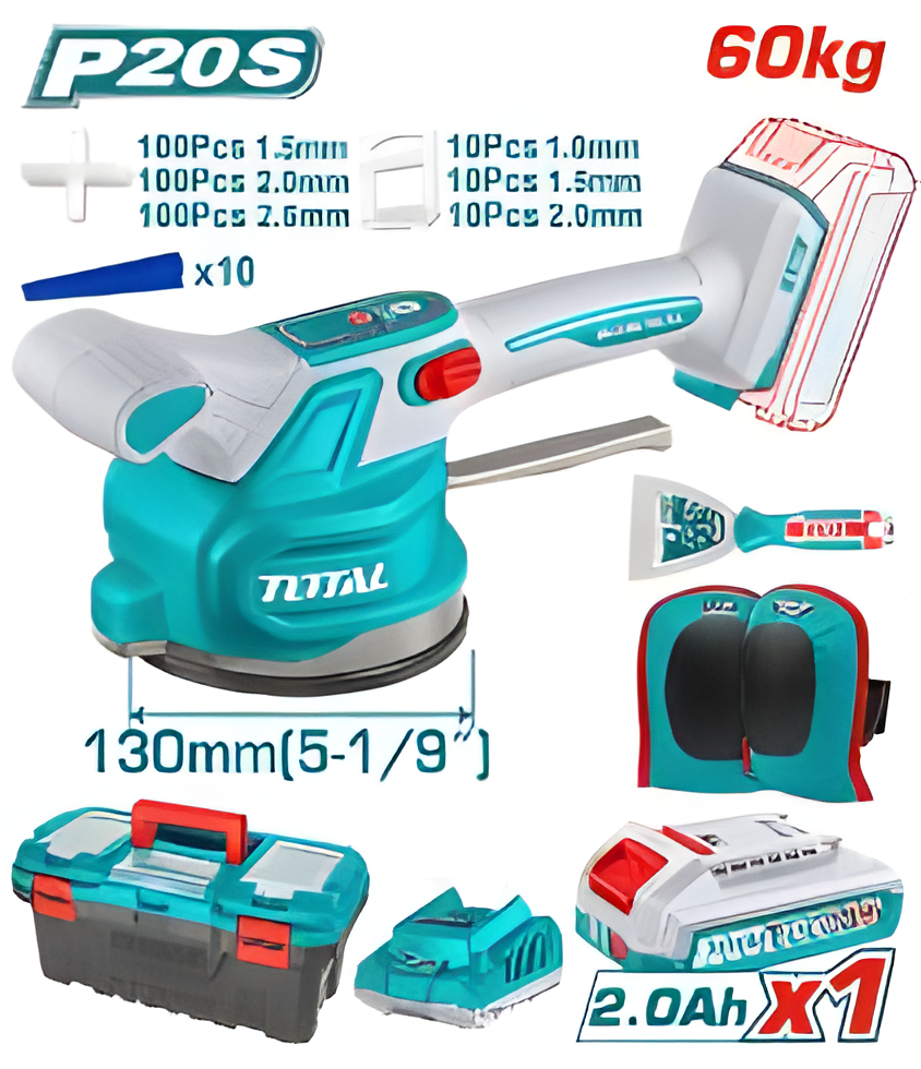 TTVLI20018 - Machine vibrante pour carrelage sans fil - TOTAL MAROC