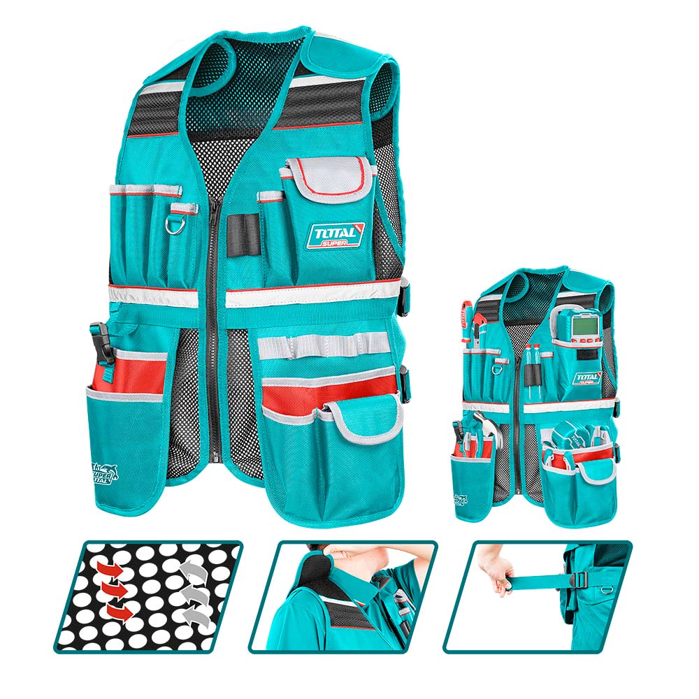TTVT16025 - Gilet porte-outils - TOTAL MAROC