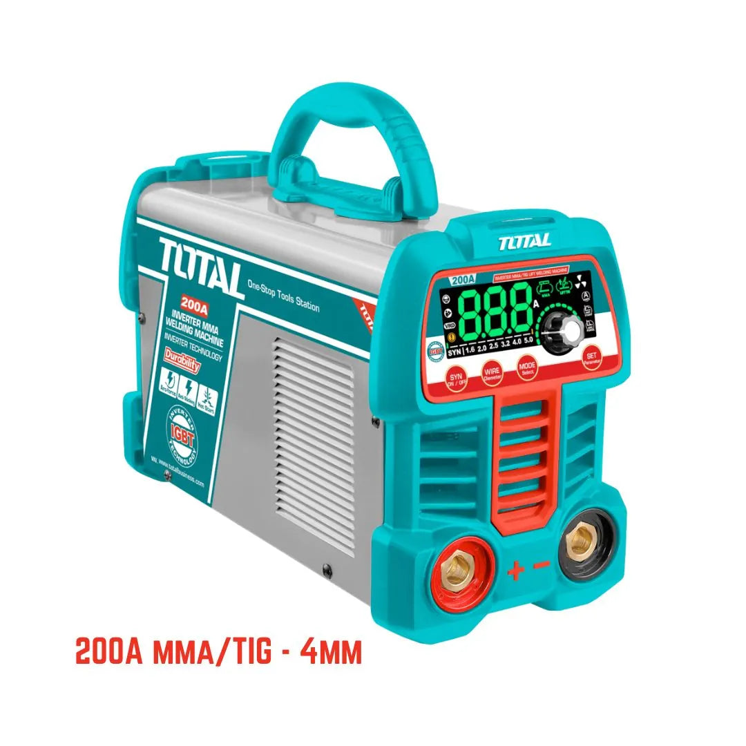 Poste à souder 200A MMA TIG TOTAL | 4mm | TW2200691