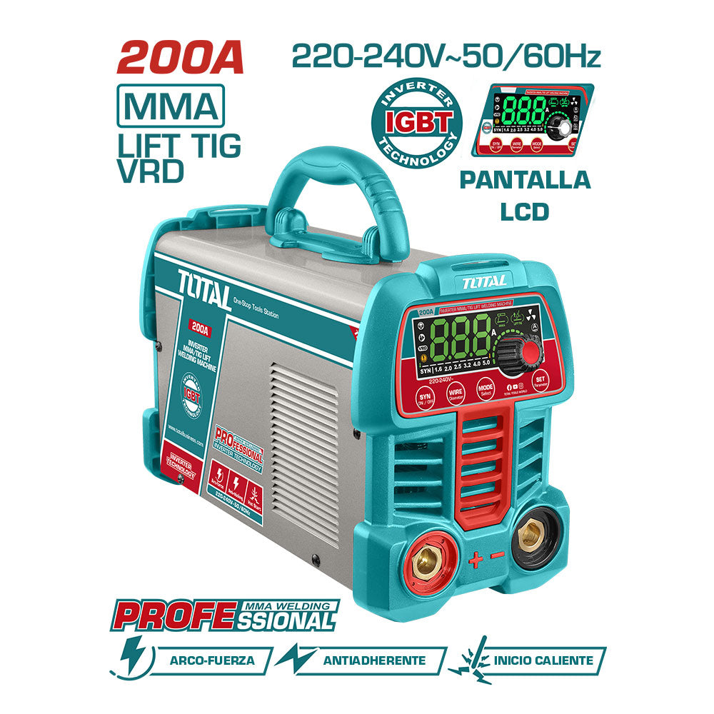 TW2200691 - Machine à souder inverseur MMA/TIG - TOTAL MAROC