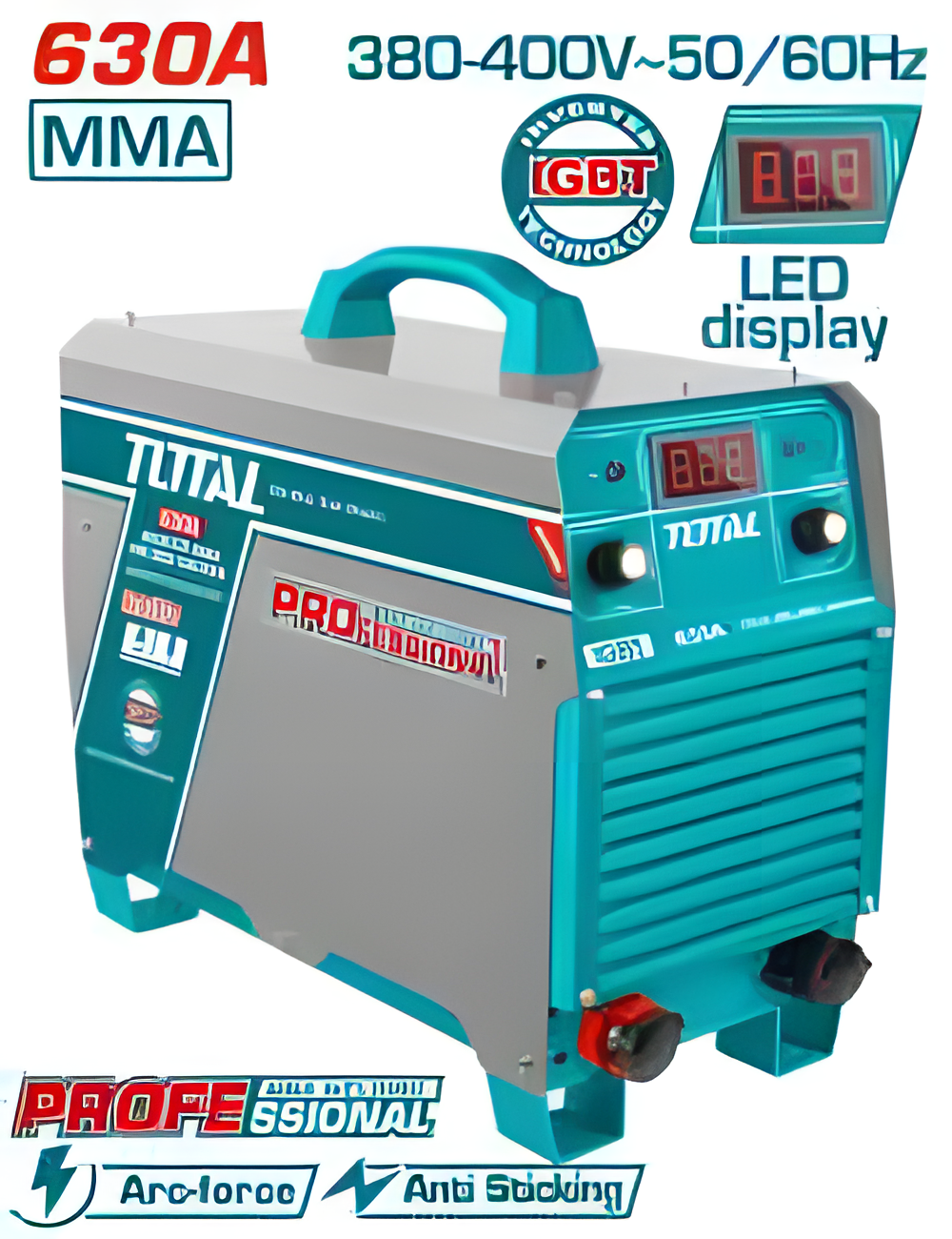 TW26305 - Machine à souder inverseur MMA - TOTAL MAROC