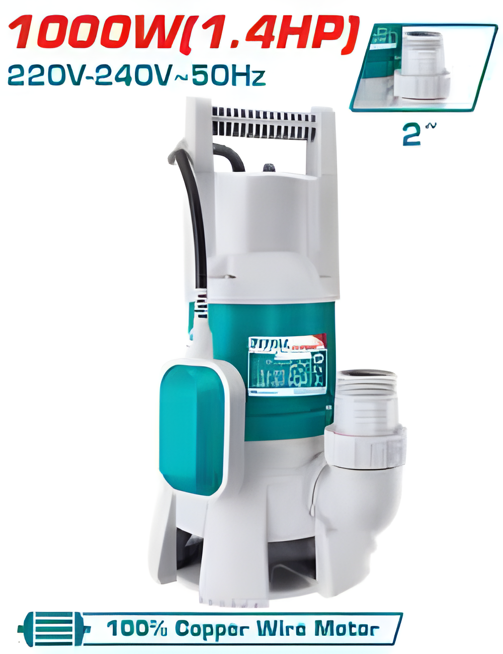 TWP810001 - Pompe submersible eaux usées - TOTAL MAROC