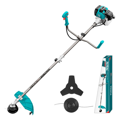 Débroussailleuse thermique TOTAL TP5434421 à guidon pour ronces et herbes hautes de terrain