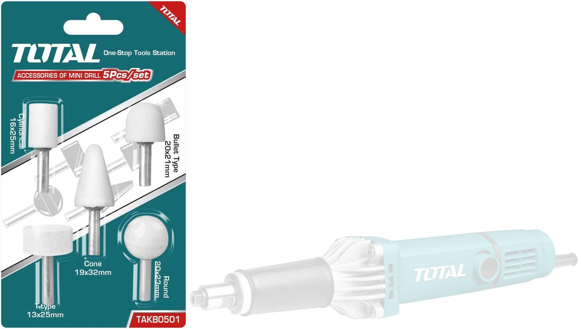 TAKB0501 - Accessoires pour meuleuse à tige - TOTAL MAROC