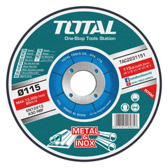 Disque à ébarber métal TOTAL 115 × 6 mm | TAC2231151
