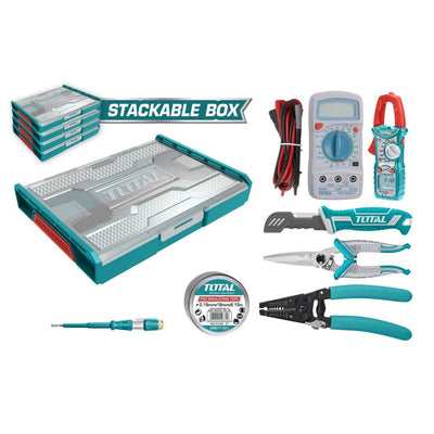 TOTAL COFFRET 7 OUTILS TÉLÉCOMMUNICATION AU MAROC [THKTV02T071]