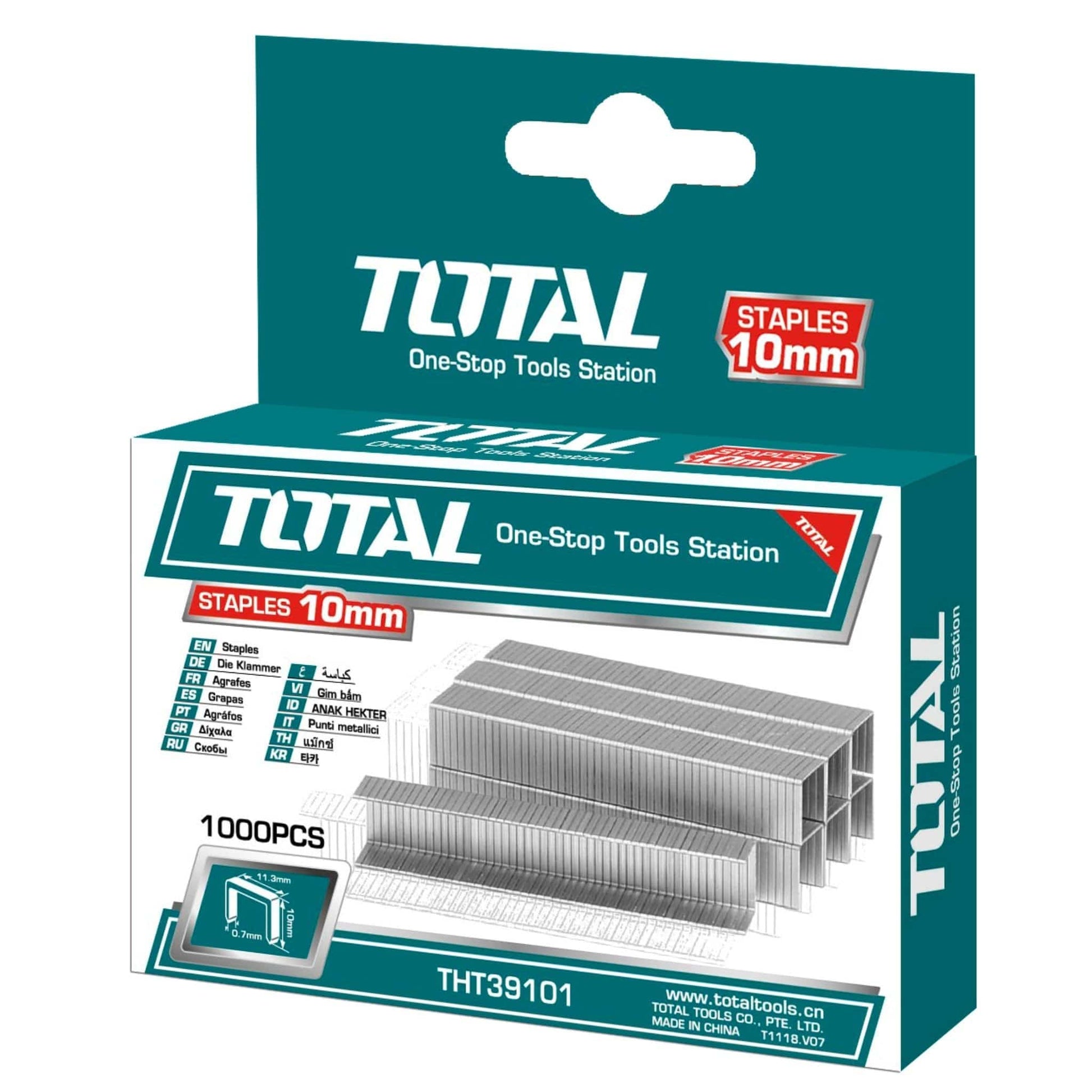 THT39101 - Agrafes - TOTAL MAROC