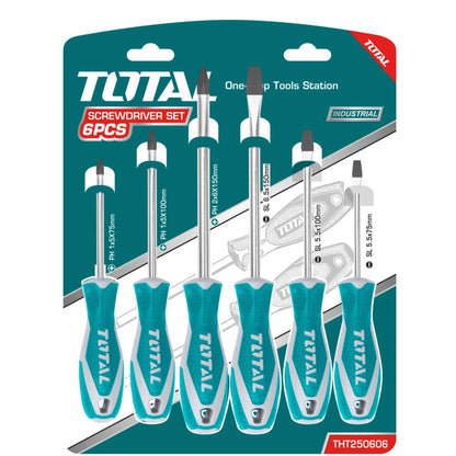 THT250606 - Coffret 6 tournevis - TOTAL MAROC