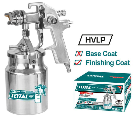 TAT11004 - Pistolet de peinture HVLP - TOTAL MAROC