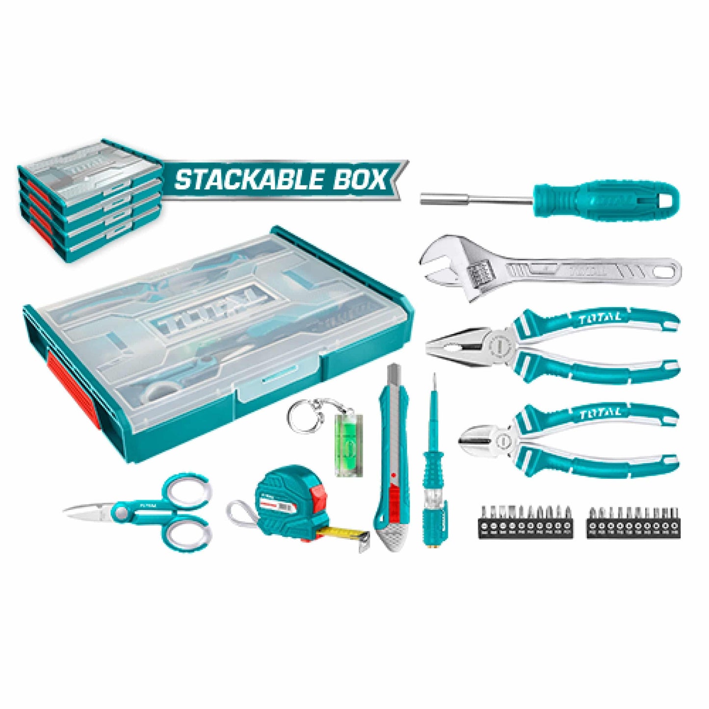 THKTV02H291 - Coffret 29 outils ménagers - TOTAL MAROC