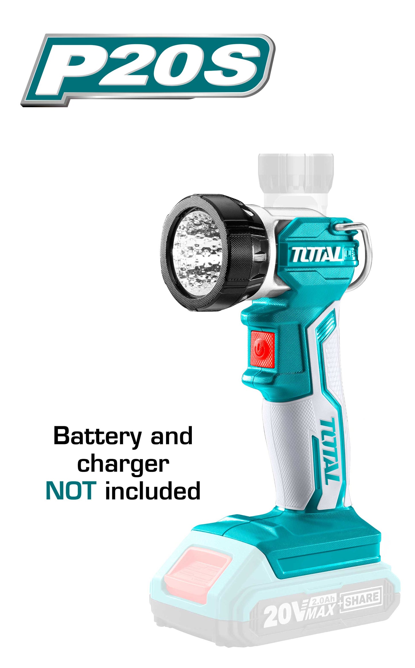 TWLI2001 - Lampe de travail Lithium-Ion - TOTAL MAROC