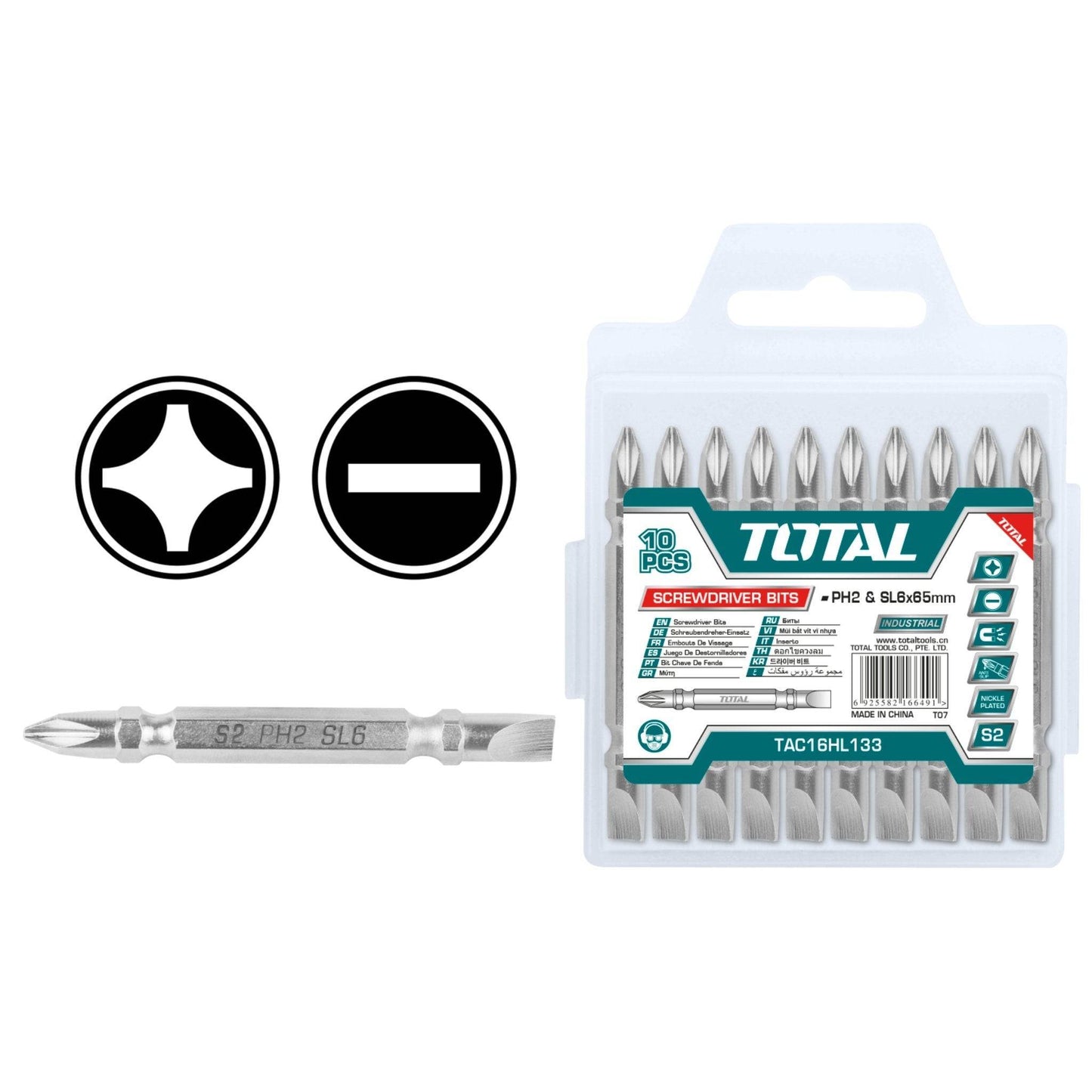 TAC16HL133 - Embouts de vissage - TOTAL MAROC