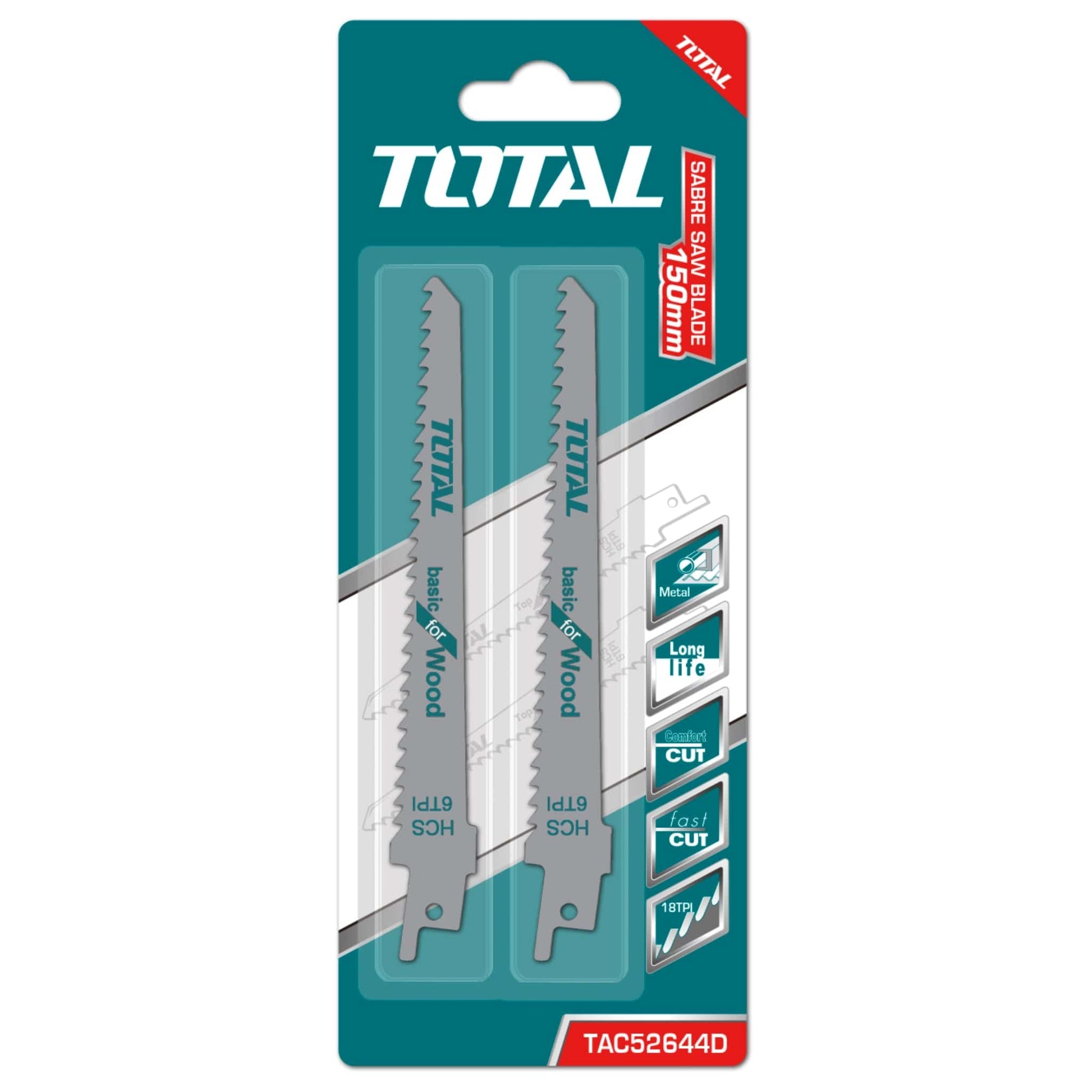 TAC52644D - Lames scie réciprocante pour bois - TOTAL MAROC