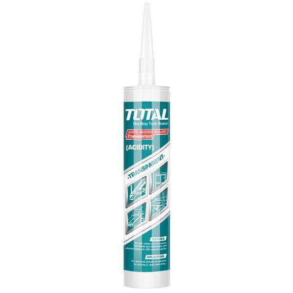 THT3512 - Mastic silicone acétique (transparent) - TOTAL MAROC